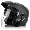Jethelm Meteor Hekato Motorradhelm ECE 22.06 Schwarz Matt Produktbild-Vorschau 1