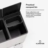 Klarstein EcoVista, odpadkový koš s kompostérem, 40 l + 3 Náhled obrázku produktu 4