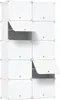 A white modular storage cube unit. Produktbild-Vorschau