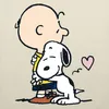 Spreadshirt Peanuts Snoopy Umarmt Charlie Brown Produktbild-Vorschau 2