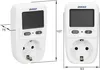ORNO OR-WAT-419(GS) Wattmeter White Eingebaute Anzeige LCD Produktbild-Vorschau 10