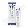 A product shot of a tube of cream and its packaging, presented on a white background. Produktbild-Vorschau