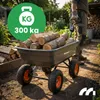 Zahradní vozík Přepravní přívěs Ruční vozík s funkcí Náhled obrázku produktu 6