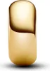 A close-up studio shot of a gold charm clip. Podgląd zdjęcia produktu