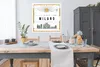 MuchoWow® Poster Milano - Skyline - Weiß - Gelb 100x100 cm Produktbild-Vorschau 3