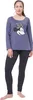 Disney Minnie Mouse Schlafanzug für Damen Pyjama Set Produktbild-Vorschau 4