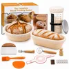 Sauerteig Starter Set mit Gärkörben, Brotbackzubehör Productafbeelding-voorbeeld