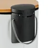 Relaxdays Mülleimer Bad, 3 l, Kosmetikeimer Produktbild-Vorschau 3
