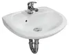 sanicomfort Waschtischset BASIC 45cm, weiß inkl. Armatur Produktbild-Vorschau 1