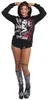 Yakuza Femme Una Vida Sweat à capuche, Noir, S Voir les images du produit 4