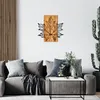 Wallity, Zając, dekoracja ścienna, czarny, drewno, 56 x 58 Podgląd zdjęcia produktu 3