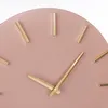 Mica Decorations Brixen Wanduhr – Ø36 cm – Rosa Produktbild-Vorschau 3