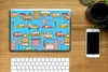 MuchoWow® Laptop Aufkleber Sticker Cover Muster - Auto - Produktbild-Vorschau 2