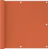 vidaXL Schermo privacy per balconi arancione 90x500 cm HDPE Anteprima dell’immagine prodotto 6