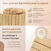 Floranica Bordure de jardin en bois flexible 20 x 200 cm Voir les images du produit 2