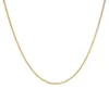 trendor Fijne gepantserde ketting, zilver 925, verguld, Productafbeelding-voorbeeld 2