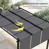 SUGIFT Pergola 3 x 3,5 m mit 3-teiligem Schiebedach, Produktbild-Vorschau 5