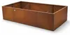osoltus Pflanzkübel Hochbeet 200x100x43cm Corten-Stahl Produktbild-Vorschau 1