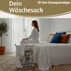 LS-LebenStil Wäschesack Wäschekorb Canvas Laundry Wash 62L Produktbild-Vorschau 5