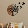 Wallity Tree And Birds, Obrázek, Kov, Dřevo, Černá, 1,5 mm Náhled obrázku produktu 9