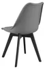 Sedia MARK - grafite / gambe nere x 4 Anteprima dell’immagine prodotto 13