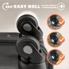 Monzana Valigia a Guscio Rigido M Trolley Lucchetto 4 Ruote Anteprima dell’immagine prodotto 5