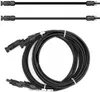 Solarkabel 6mm² Verlängerung Solarmodul schwarz PVLänge: 2m Produktbild-Vorschau 1