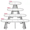MENZZO Table ronde extensible Grivery Bois Noisette pieds Voir les images du produit 9