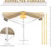 Outsunny Standmarkise Gartenmarkise mit Faltarm Terrasse Produktbild-Vorschau 6