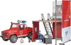 Bruder 62701 - Feuerwehrstation mit Land Rover Defender Produktbild-Vorschau 3