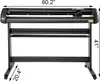 SucceBuy 53" Vinyl-Schneidemaschine, Basisplotter mit Produktbild-Vorschau 2