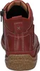 The back view of a red leather boot. Anteprima dell’immagine prodotto