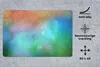MuchoWow® Schreibtischunterlage Aquarell - Blau - Grün - Produktbild-Vorschau 2