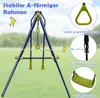 DREAMADE 3-in-1 Schaukelgestell mit Schaukel & Wippe & Produktbild-Vorschau 6
