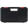 A black carrying case with red latches and a black handle, shown against a white background. Produktbild-Vorschau