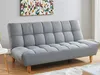 Schlafsofa Klappsofa 3-Sitzer - Stoff - Grau - ESTEBAN Produktbild-Vorschau 2