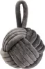 Home deco factory Turstopper Knopf - grau - 1,15 kg Produktbild-Vorschau 1