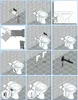Stand-WC Tiefspüler Abgang Wand Waagerecht Toilette WC Produktbild-Vorschau 5