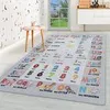 Homebyhome Kinderteppich Lernenmatte Alphabet Design Jungen Produktbild-Vorschau 1