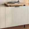Fernsehschrank ‘Nand’ mit 4 Türen geriffelt 180 x 35 x 51 Produktbild-Vorschau 9