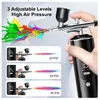 Airbrush mit Kompressor Handheld-Spritzpistole zum Bemalen Produktbild-Vorschau 4