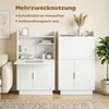 HOMCOM Schreibtisch mit klappbarer Tischplatte, Produktbild-Vorschau 4