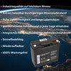 A battery sits in front of a background of Earth at night from space. Produktbild-Vorschau