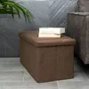 Intirilife Skladacia lavica 78x38x38 cm v STONE BROWN - Náhľad obrázku produktu 6