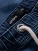 Ombre Clothing Pánské džínové kraťasy Korbin modrá XL Náhled obrázku produktu 8