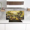 Coloray Küchenrückwand 120x60 Spritzschutz aus Glas - Boote Produktbild-Vorschau 3