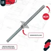 KOTARBAU® Pfostenträger 80 x 80 x 500 mm Gewinde M24 mm mit Produktbild-Vorschau 7