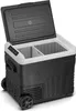 A portable electric cooler/freezer with its lid open, shown on a white background. Produktbild-Vorschau