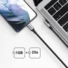 Ugreen USB-C Kabel 100W PD, abgewinkelter Stecker, 1m Produktbild-Vorschau 4
