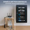 Extralink rackový rozvádzač 19" 12U 600x600 AZH čierny Náhľad obrázku produktu 4